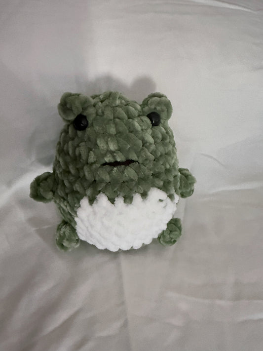 Cute Green Frog Plushie